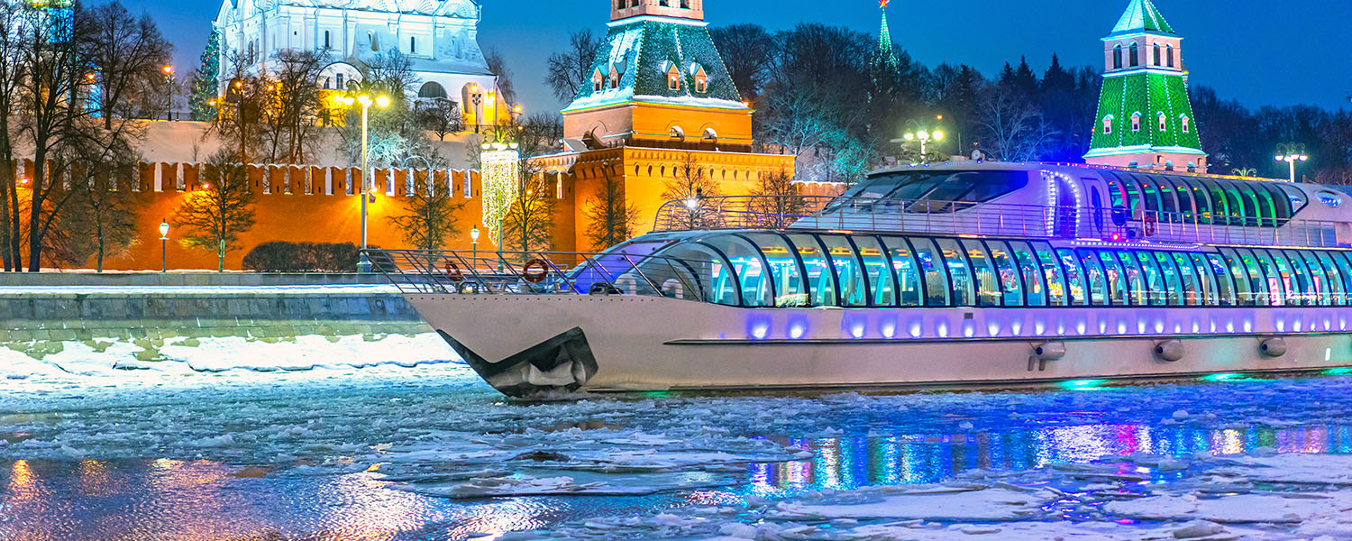 Зимние речные прогулки по Москве-реке